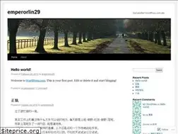 Sites similar to emperorlin29.wordpress.com
