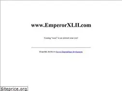 Sites similar to emperorxlii.com
