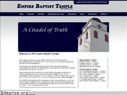Sites similar to empirebaptistministries.org