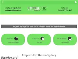 Sites similar to empirebins.com.au