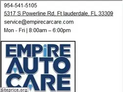 Sites similar to empirecarcare.com