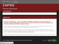 Sites similar to empirechinese-restaurant.com