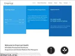 Sites similar to empirical-health.com