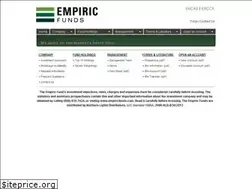 Sites similar to empiricfunds.com