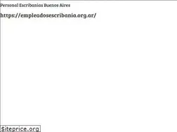 Sites similar to empleadosescribania.org.ar