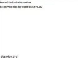 Sites similar to empleadosescribania.org