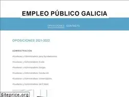 Sites similar to empleopublicogalicia.es