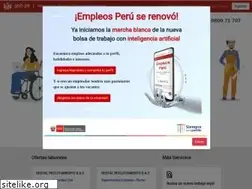 Sites similar to empleosperu.gob.pe