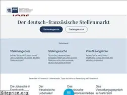 Sites similar to emploi-francoallemand.com