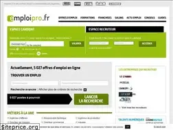 Sites similar to emploi-pro.fr