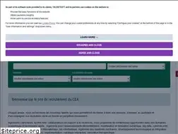 Sites similar to emploi.cea.fr