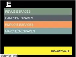 Sites similar to emplois-espaces.com