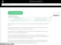 Sites similar to emplois-geneve.ch
