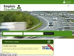 Sites similar to emploischauffeur.ca