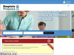 Sites similar to emploisprepose.ca
