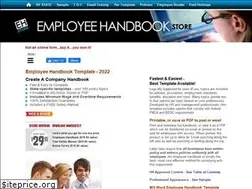 Sites similar to employeehandbookstore.com