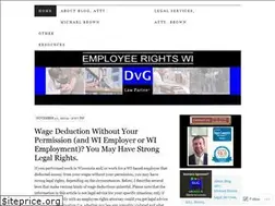 Sites similar to employeerightswisconsin.com