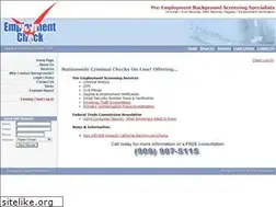 Sites similar to employment-check.com