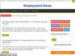 Sites similar to employment-news.in