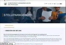 Sites similar to employment.usembassy.de