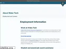 Sites similar to employment.waketech.edu