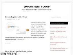 Sites similar to employmentscoop.com