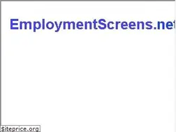 Sites similar to employmentscreens.net