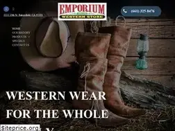Sites similar to emporiumwesternstore.com