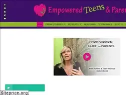 Sites similar to empoweredteensandparents.com