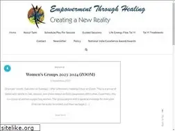 Sites similar to empowermentthroughhealing.org