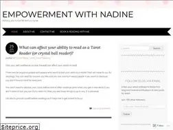 Sites similar to empowermentwithnadine.wordpress.com