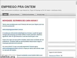 Sites similar to empregopraontem.com