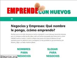 Sites similar to emprendeconhuevos.com