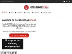 Sites similar to emprendedoreficaz.info