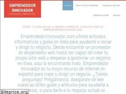 Sites similar to emprendedorinnovador.com