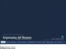 Sites similar to empresariosdelhenares.es