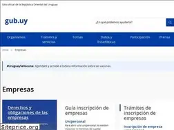 Sites similar to empresas.gub.uy