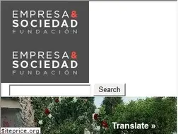 Sites similar to empresaysociedad.org
