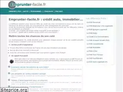 Sites similar to emprunter-facile.fr