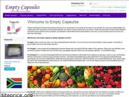 Sites similar to emptycapsules.co.za