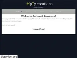 Sites similar to emptycreations.com