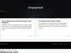 Sites similar to emptymind.me