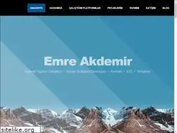 Sites similar to emreakdemir.com.tr