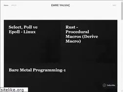 Sites similar to emreyalvac.com