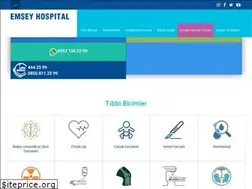 Sites similar to emseyhospital.com.tr