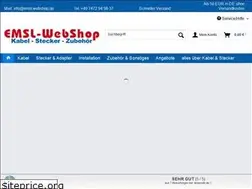 Sites similar to emsl-webshop.de