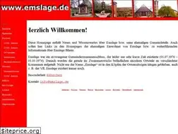 Sites similar to emslage.de