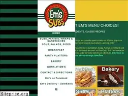 Sites similar to emssubs.com