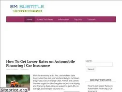 Sites similar to emsubtitle.com