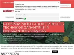 Sites similar to emtoservis.lt